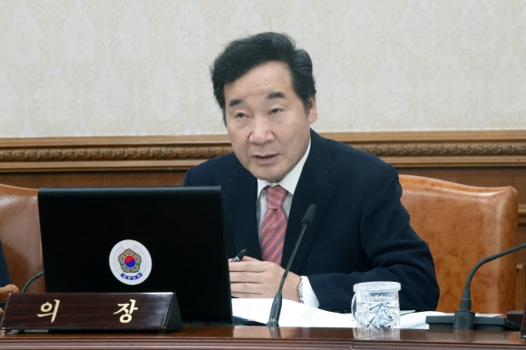 이낙연 국무총리. 연합뉴스