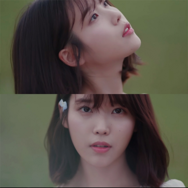 아이유 ‘꽃갈피 둘’ 티저 영상 캡처