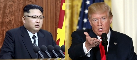 트럼프, 北 김정은에 “리틀 로켓맨”…말싸움 ‘점입가경’