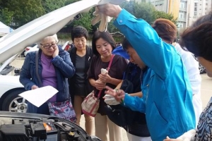 영등포 여성 운전자 자동차 정비도 척척