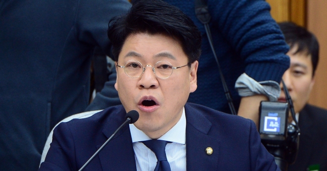자유한국당 장제원 의원.  서울신문