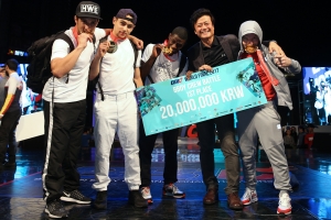 프랑스 베가본드 크루, 부천세계비보이대회 팀배틀 ‘천하지존’