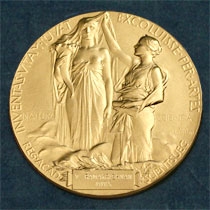 노벨상 메달.