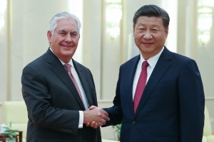 시진핑·틸러슨 베이징서 회동…트럼프 방중·북핵 문제 등 논의