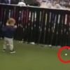 ‘대단해요~!’ 한 손으로 퍼팅 성공시키는 골프신동
