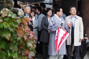 文대통령, 안동하회마을 방문