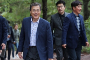 하회마을 방문한 문재인 대통령