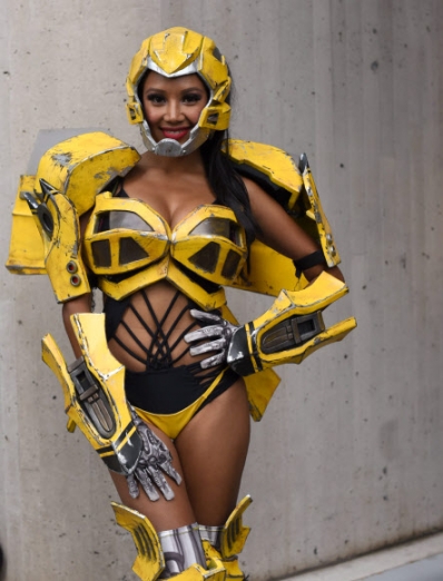 [포토] 코믹콘 축제를 달군 ‘육감적 범블비’