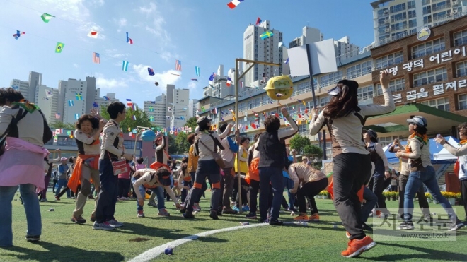 지난해 열린 광명시민화합 체육대회 모습. 광명시 제공