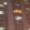 김해 아파트 10층에서 화재…40대 여성 추락해 숨져