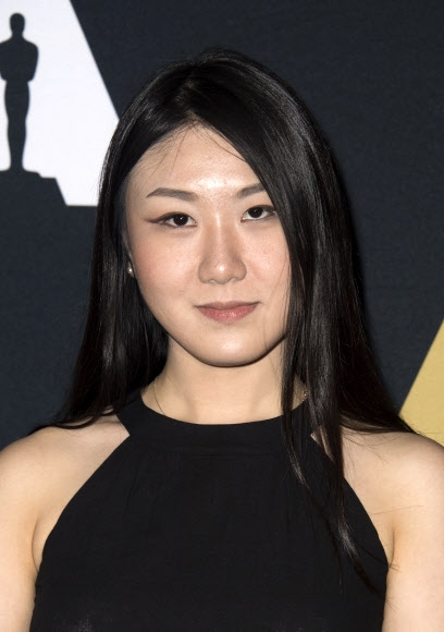 12일(현지시간) 미국 캘리포니아주 베벌리 힐스의 LA 사무엘 골드윈 극장에서 열린 ‘제44회 스튜던트 아카데미상(Students Academy Awards)’ 시상식에 조영글씨가 애니메이션 부문에서 수상했다.  AFP 연합뉴스