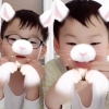 “도토리 먹는 삼형제”...송일국, 삼둥이 귀여운 근황 공개