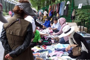 강남 수서동 15년째 나눔장터