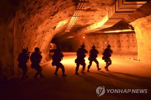 美 육군, 北 남침 대비해 지하갱도 교전ㆍ시가전훈련 강화 연합뉴스