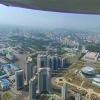 하늘에서 내려다본 평양…평양 상공 360도 영상 공개
