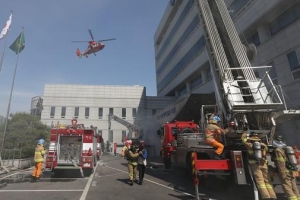 다중이용시설 39곳 ‘실전 같은 재난 훈련’