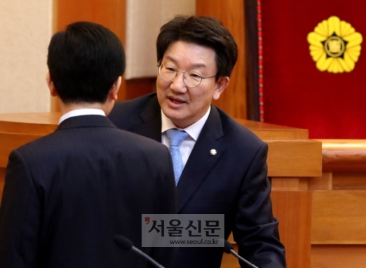 권성동 자유한국당 의원. 서울신문