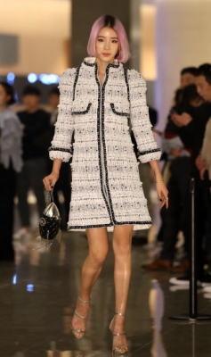 모델 아이린, 남다른 기럭지