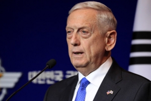 한미 국방장관 회담…매티스 “핵무장한 북한, 수용하지 않는다”