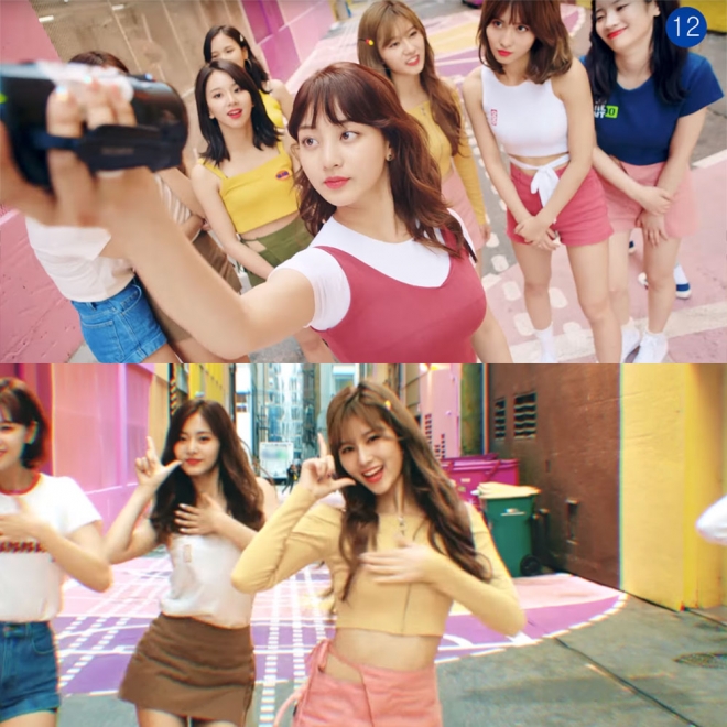 트와이스 ‘라이키’ 뮤직비디오 티저 캡처