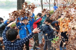 석촌호수에서 만추를 즐기자