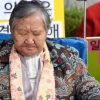 [서울포토] ‘수요집회’ 굳은 표정의 길원옥 할머니