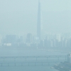 한반도 덮은 황사… 미세먼지 농도 급증