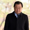 [서울포토] 검찰 조사실로 향하는 이병기 전 국정원장