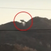 (영상) 벌교 산불진화용 헬기 추락 순간