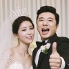 배기성 결혼식 사진 공개..첫눈에 반한 신부 “연예인급 미모”