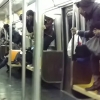 뉴욕 지하철 객차 안 쥐 출몰 소동