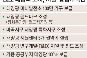 서울시 ‘태양의 도시’로 뜬다