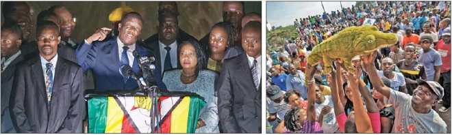 짐바브웨 새 대통령 음난가그와 “새 민주주의 시작” 