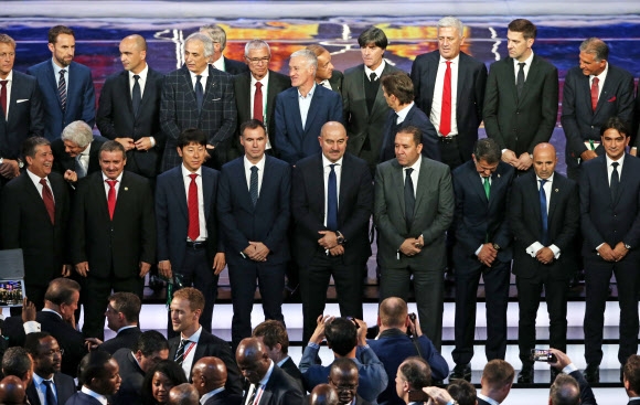 2018 러시아 월드컵축구 조 추첨식 