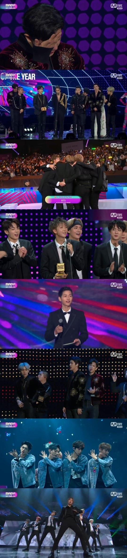 ‘2017 MAMA’ 엑소 ‘올해의 앨범상’ 방탄소년단 ‘올해의 가수상’