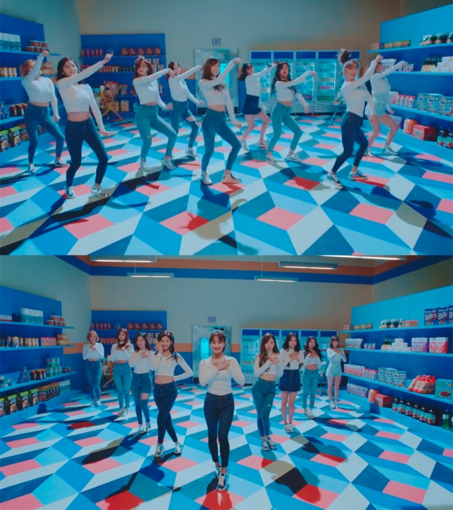 트와이스 ‘하트셰이커’ 뮤직비디오 티저 캡처