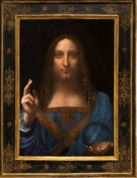 레오나르도 다빈치의 예수 초상화 ’살바토르 문디’(구세주)