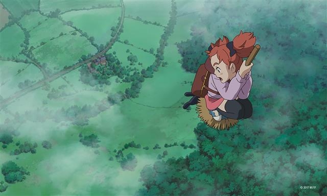 포녹의 ‘메리와 마녀의 꽃’.