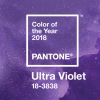 색채기업 팬톤이 선정한 2018년 컬러 ‘울트라 바이올렛’