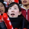 [포토] ‘북한 미녀 응원단’ 열띤 응원