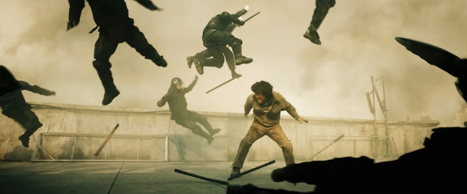 영화 ‘염력’ 티저 예고편 한 장면.