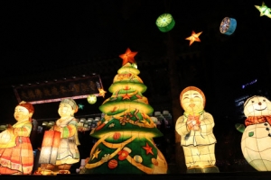 조계종 밝힌 크리스마스 트리