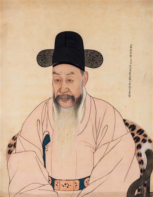 강노(1809~1886)의 초상
