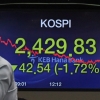 코스피 석달 만에 2430 붕괴