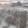 북미 대륙 휩쓴 엄청난 한파…나이아가라 폭포 ‘꽁꽁’