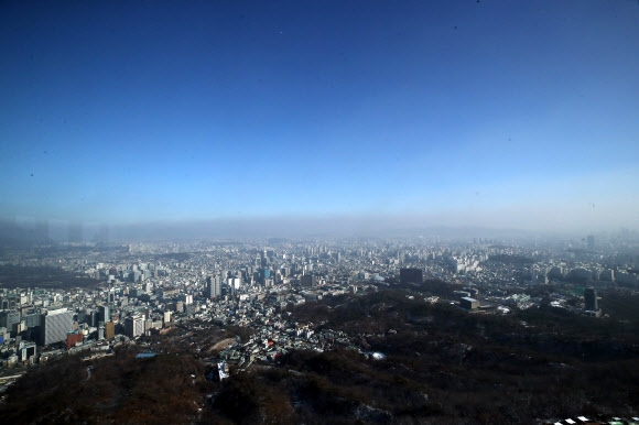 올해 마지막 날, 서울 미세먼지 농도 보통 회복
