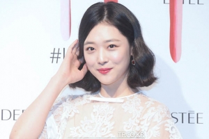 설리, 청순한 순백 여신 미모…‘오늘도 예쁨’