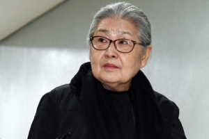 [서울포토] 선고공판 출석한 ‘우병우 장모’ 김장자