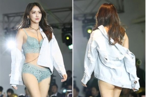 [포토] ‘과감히 보이는’ 레이싱모델 유다연