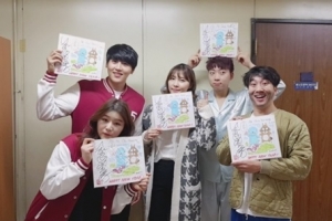 ‘개콘’ 조별과제 팀, ‘보노보노’ 선물 받았다...이가라시 미키오가 보낸 그림